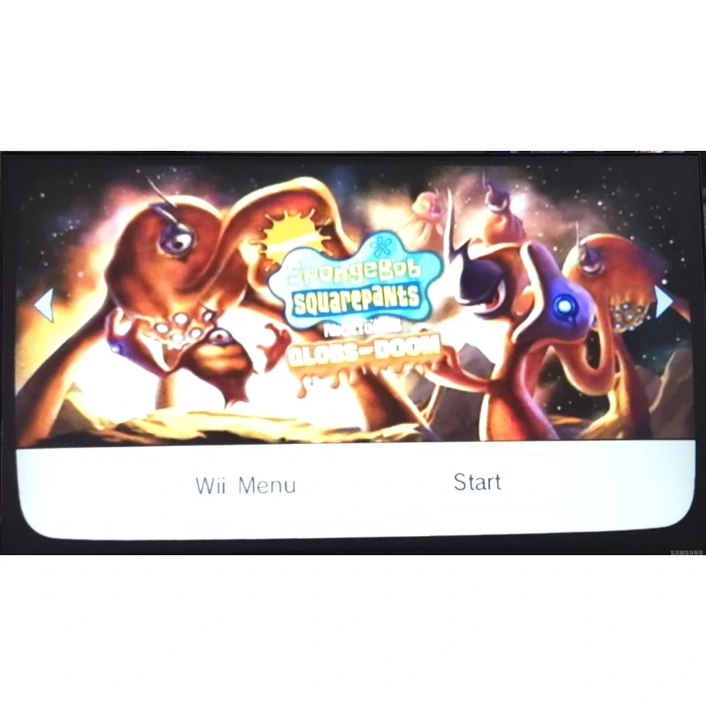 SpongeBob SquarePants Nicktoons: Globs of Doom - Nintendo‎ Wii - CIB & Tested
